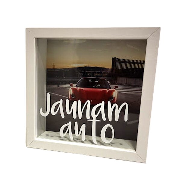 Koka krājkase - Jaunam auto