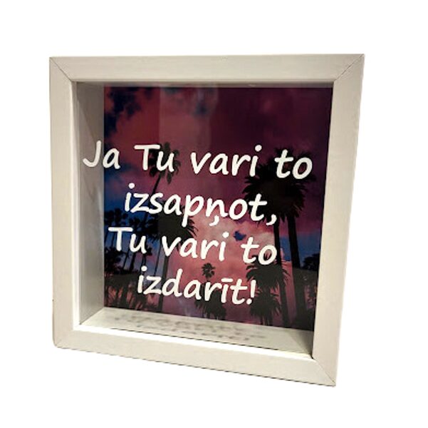 Wooden savings bank 1850149