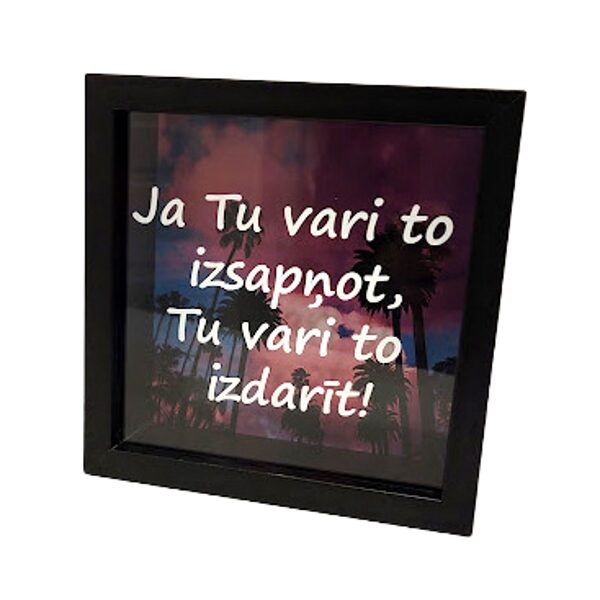 Koka krājkase -Ja tu vari po izsapņot