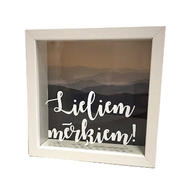 Wooden savings bank 1850152