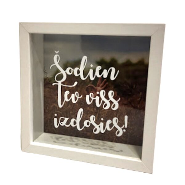 Wooden savings bank 1850156