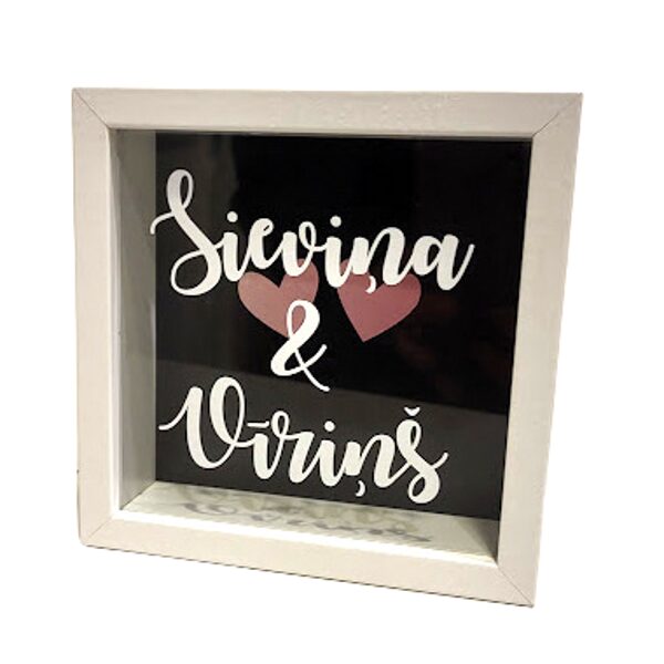 Koka krājkase - Sieviņa & Vīriņš