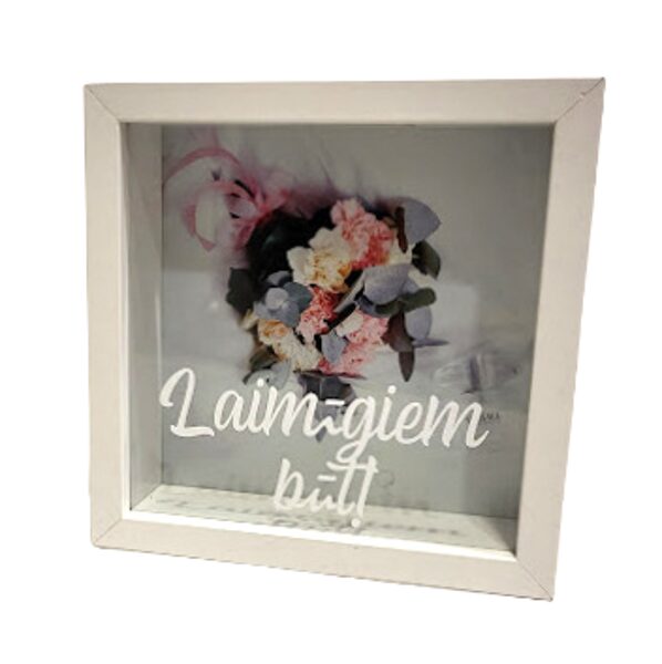 Wooden savings bank 1850170