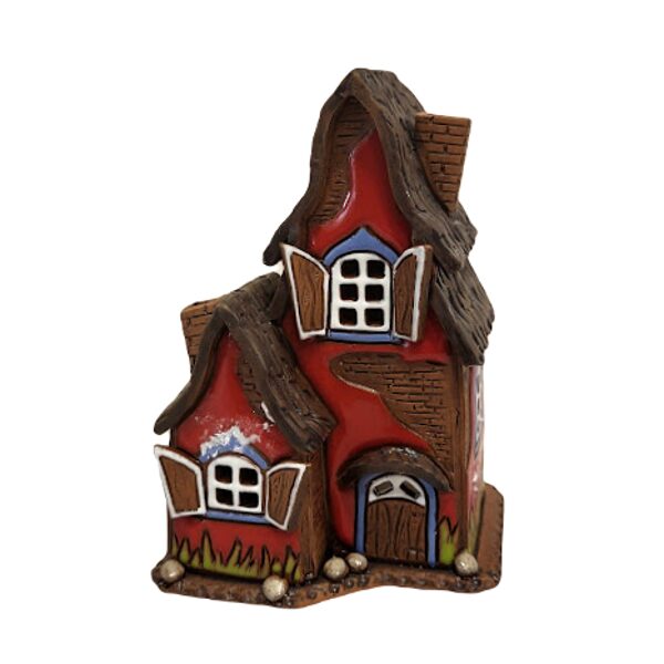 Керамический подсвечник-домик A77/1400301