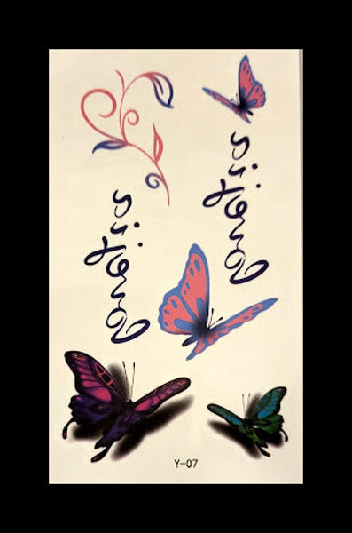 Īslaicīgais tetovējums Y07