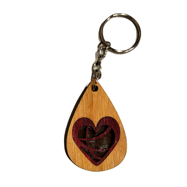 Wooden key ring 720102