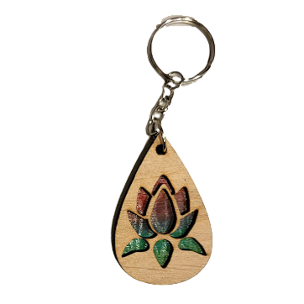 Wooden key ring 720101