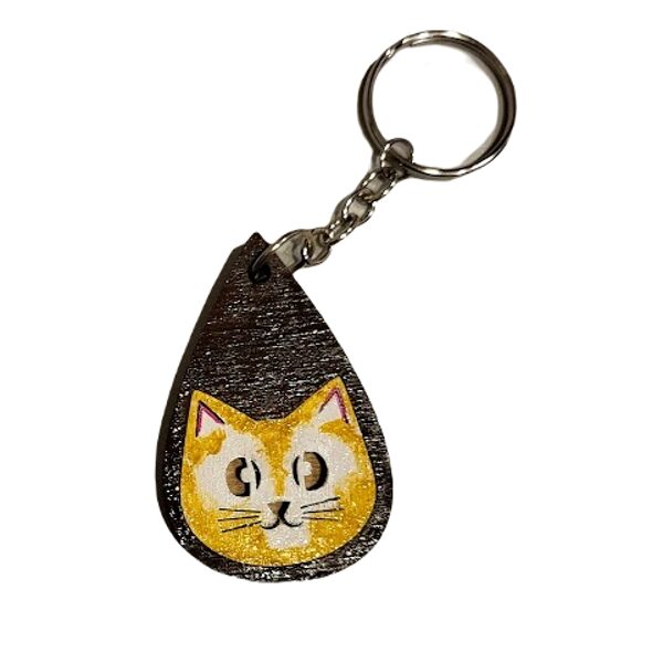 Wooden key ring 720104