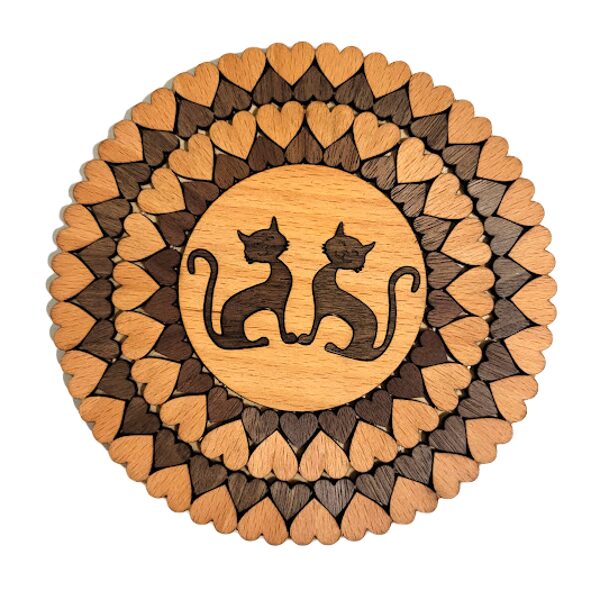 Koka paliktnis - Divi kaķi