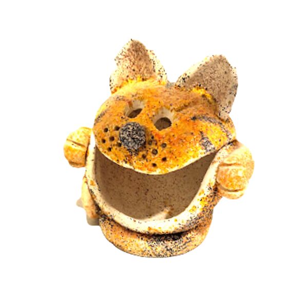 Ceramic candlestick Cat