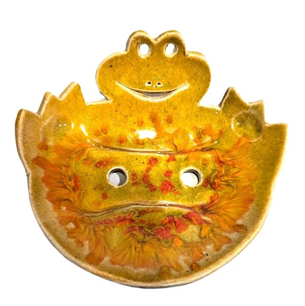 Ceramic soap dish - Frog