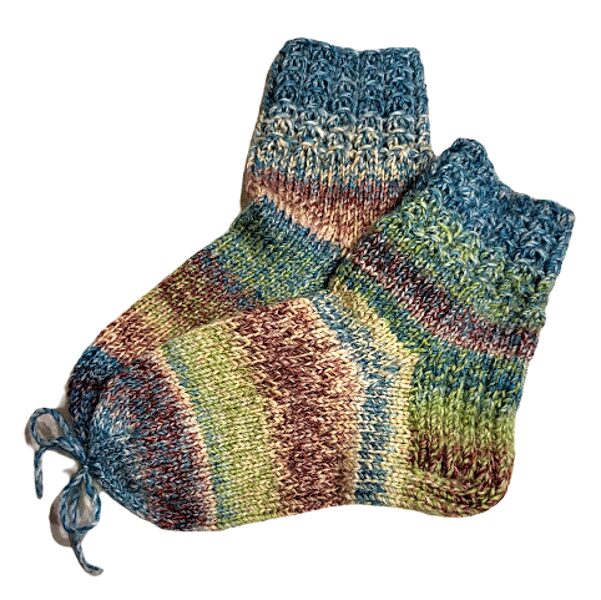 Adītas zeķes - roku darbs 25/27