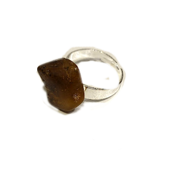 Ring with amber 1202010