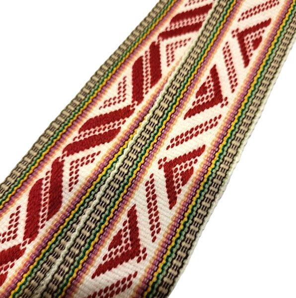 Grand Handmade Cotton Sash "The Blooming Meadow"