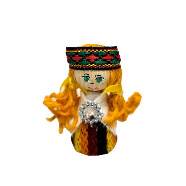 Small doll in folk costume 170301