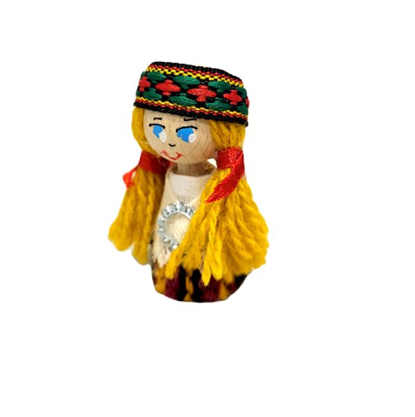 Small doll in folk costume 170302