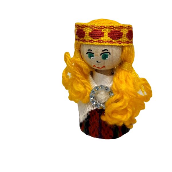 Small doll in folk costume 170303