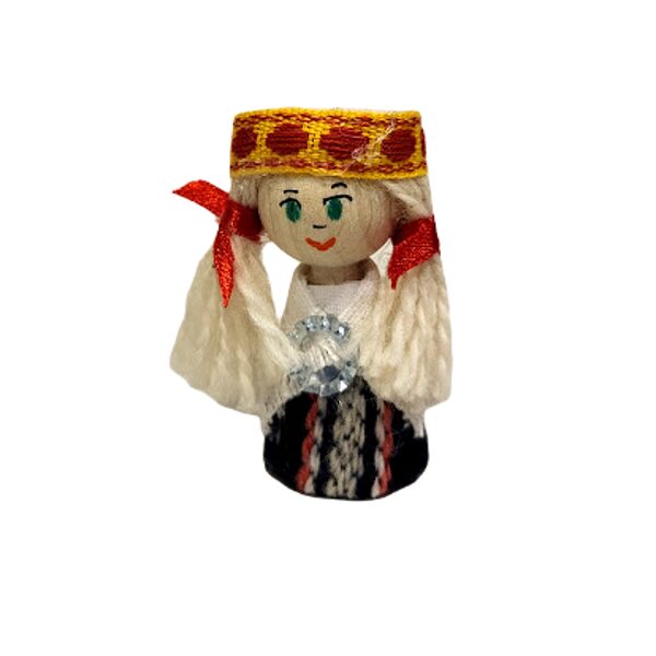 Small doll in folk costume 170304