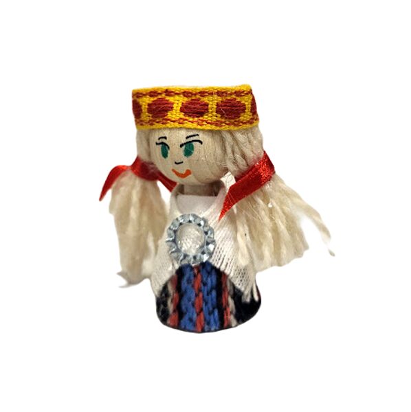 Small doll in folk costume 170305