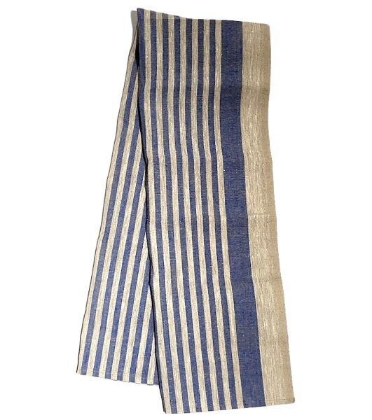 Massage towel made of coarse linen fabric