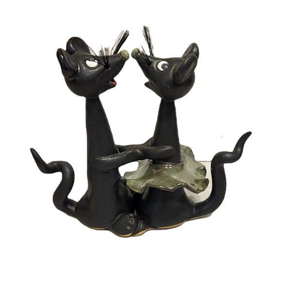 Ceramic figure Pair of mice 542802