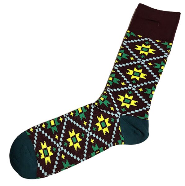 Men's socks with national patterns - Ethno