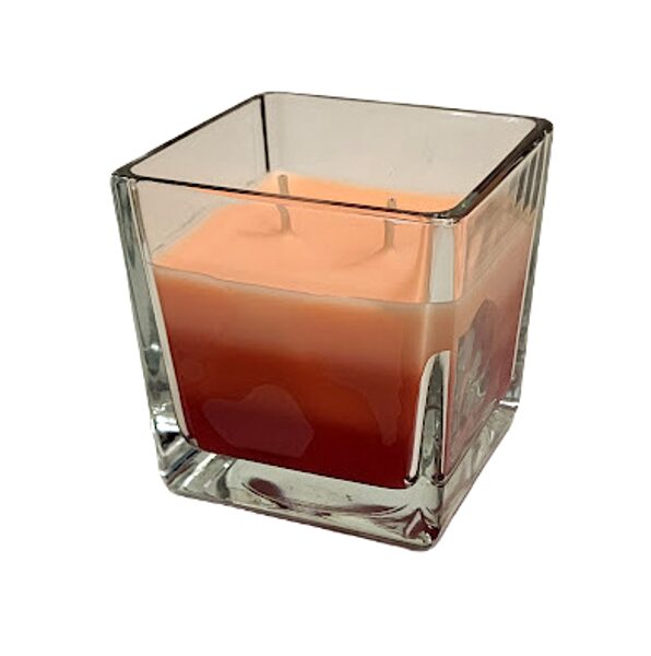 Scented candle - Hibiscus with white sage