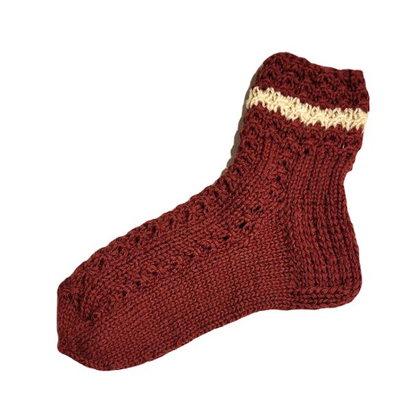 Knitted socks - handmade 38/39
