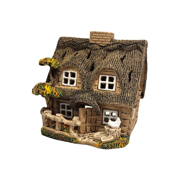 Керамический подсвечник-домик 1621403