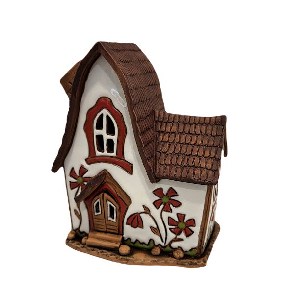 Керамический подсвечник-домик 1621302