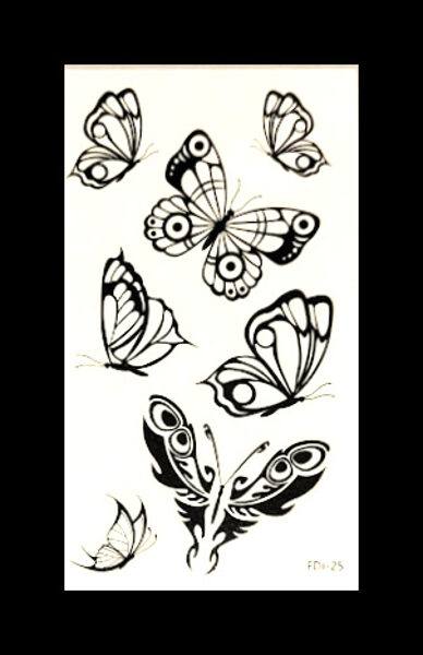 Īslaicīgais tetovējums FDI25