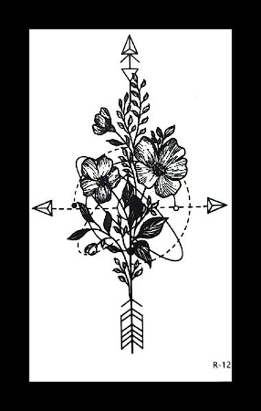 Īslaicīgais tetovējums R12