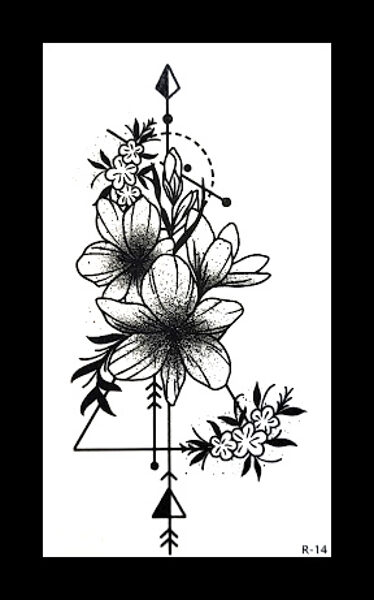 Īslaicīgais tetovējums R14