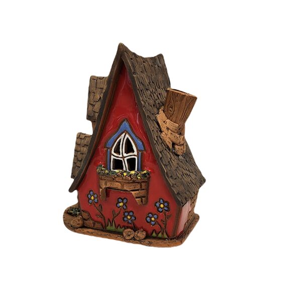 Керамический подсвечник-домик A71/1400502