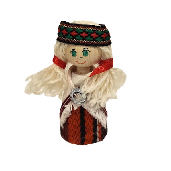 Small doll in folk costume 171101