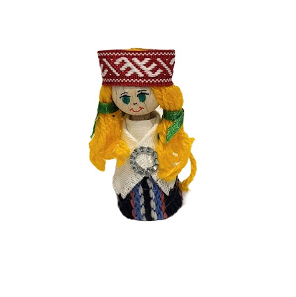 Small doll in folk costume 171005