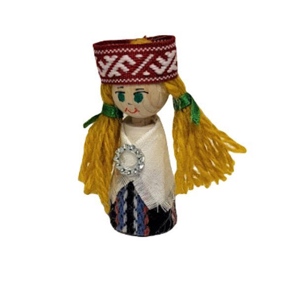 Small doll in folk costume 171003