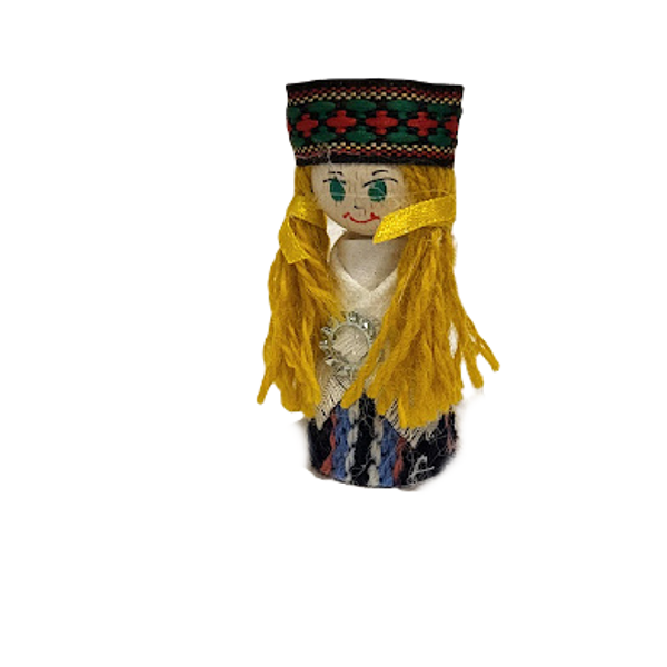 Small doll in folk costume 171004