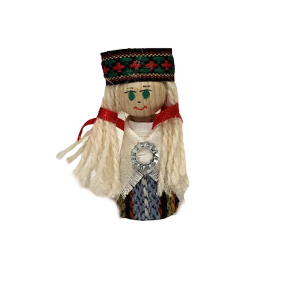 Small doll in folk costume 171001