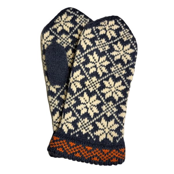 Wool gloves, "Auseklis", gray (10cm) 950103