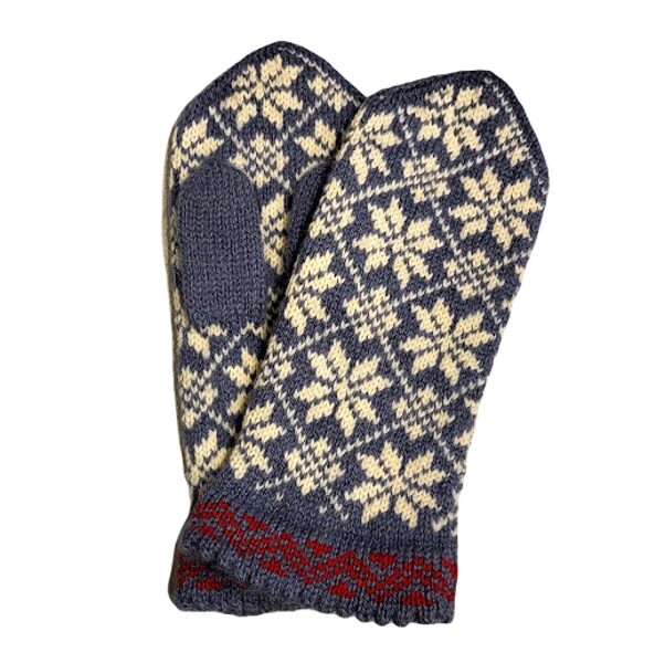 Wool gloves, "Auseklis", purple (10cm) 950106