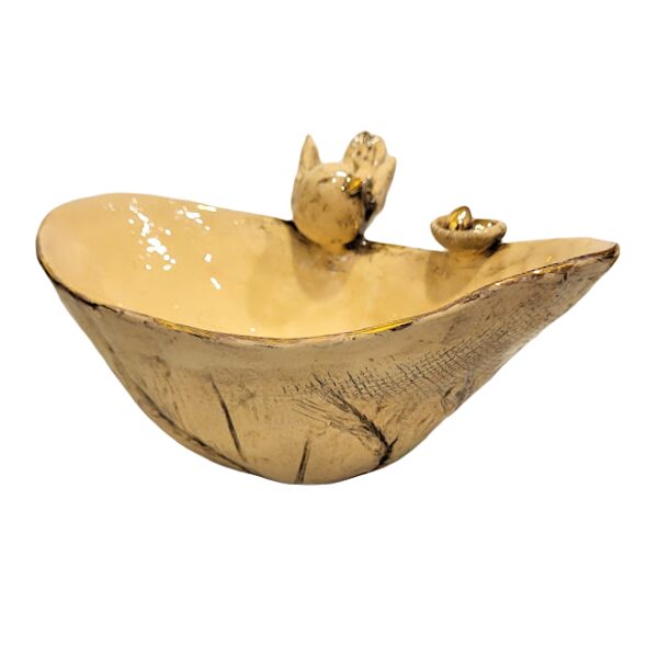 Керамическая чаша - Птица с золотыми яйцами 1221201