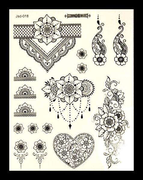 Īslaicīgais tetovējums JSD018