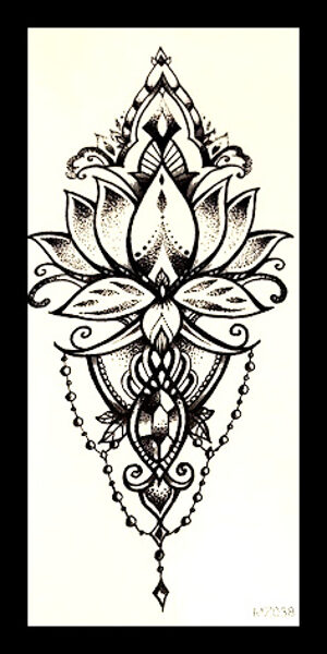 Īslaicīgais tetovējums MZ038