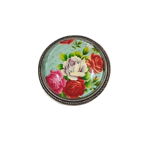 Brooch "Flowers" No.7
