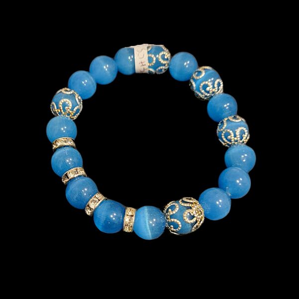 Dabīgā akmens aproce no kaķacs 012446