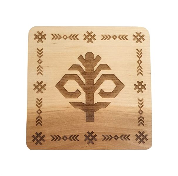 Wooden cup tray  "Austras koks"