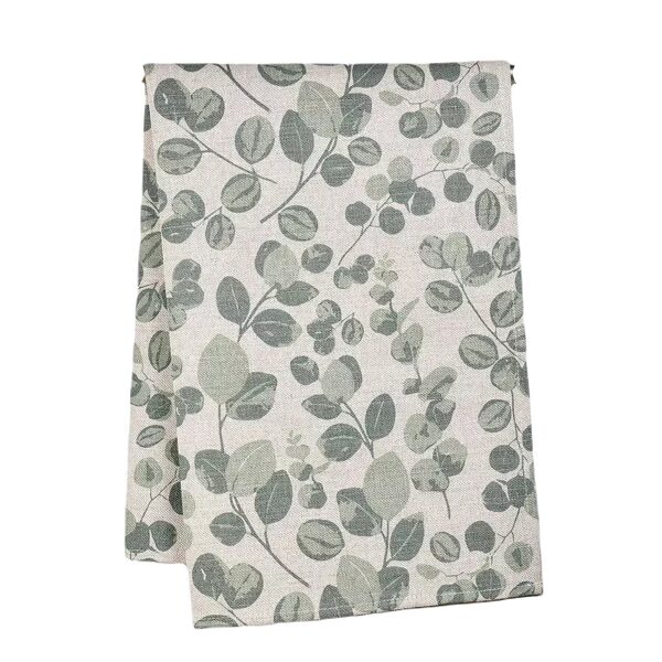 Kitchen towel with Eucalyptus print
