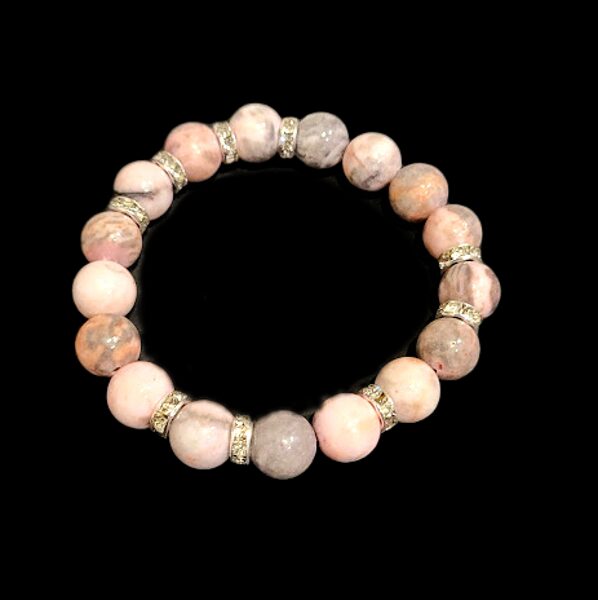  Dabīgā akmens aproce  no labrodarīta 010225