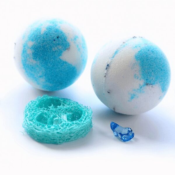 Bath ball "Blue Crystal"